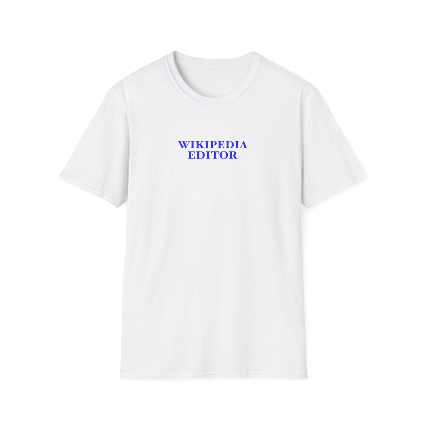 Wikipedia Editor  T-Shirt