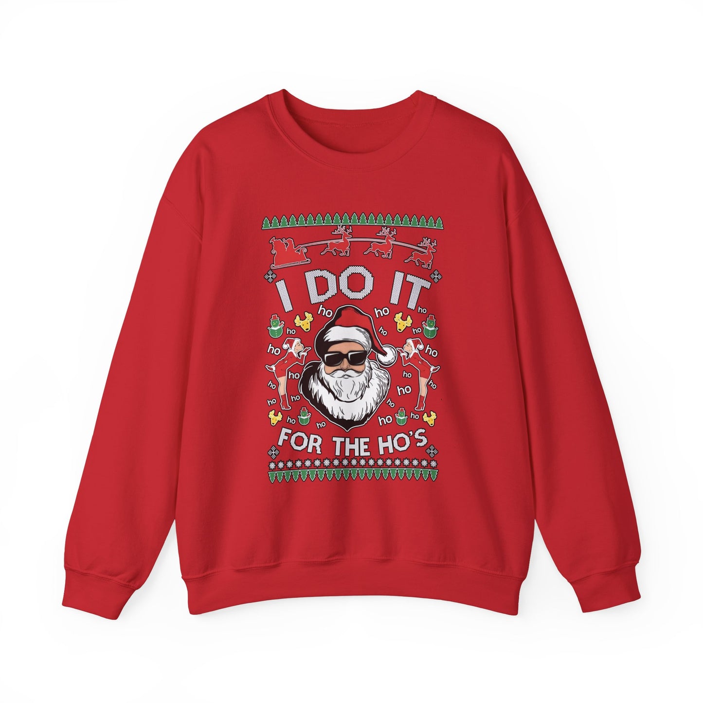 Freaky Santa Christmas Sweater