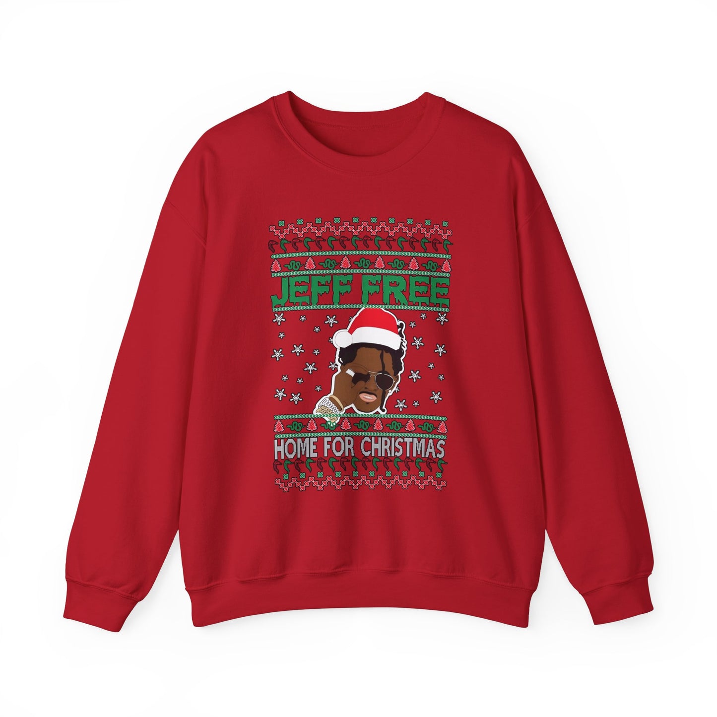 Free Jeff Christmas Sweater