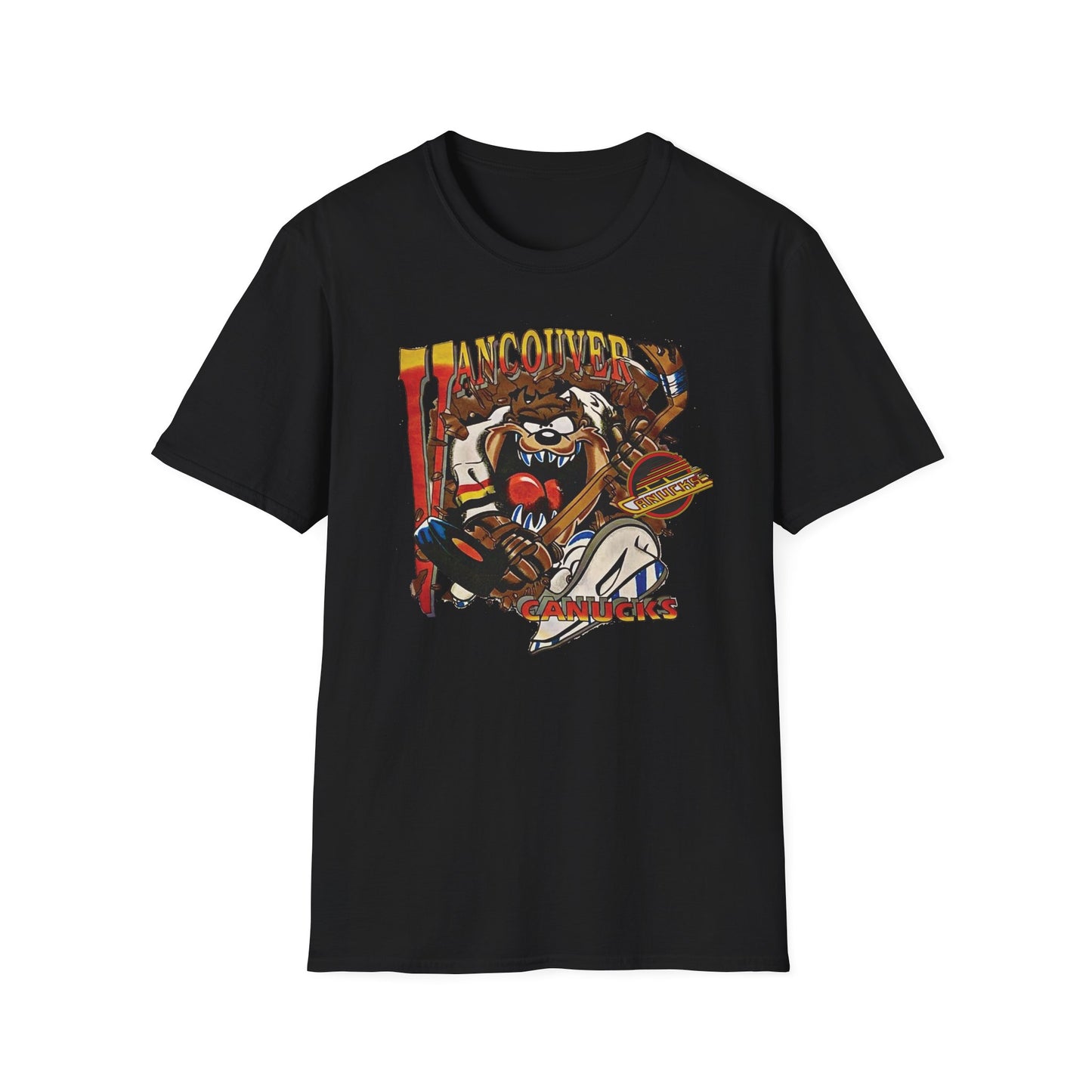 Tasmanian devil vintage Canucks T-Shirt