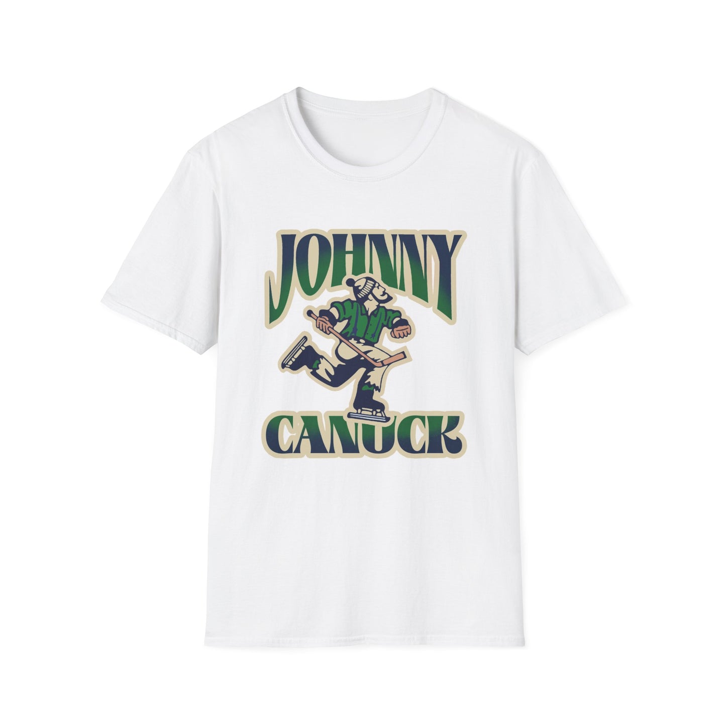 Johnny Canuck Blue & Green T-Shirt
