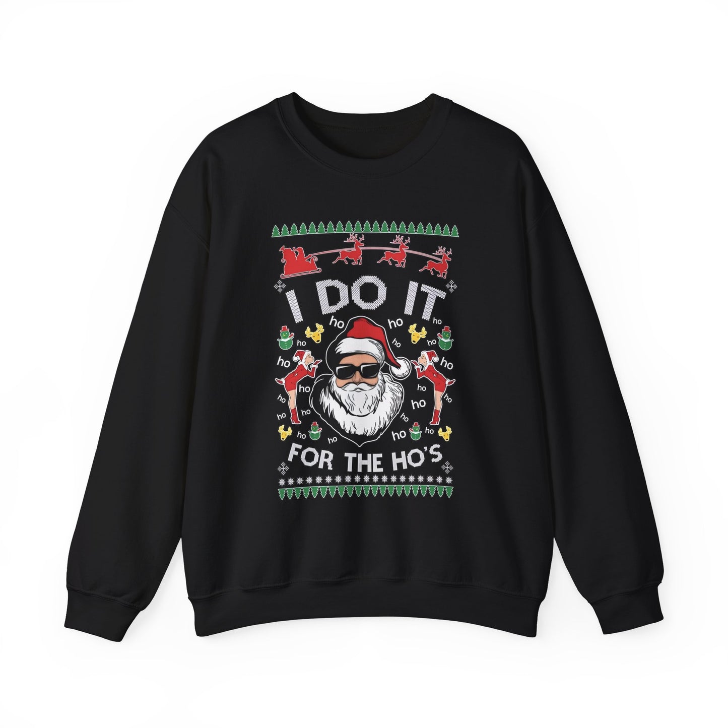 Freaky Santa Christmas Sweater