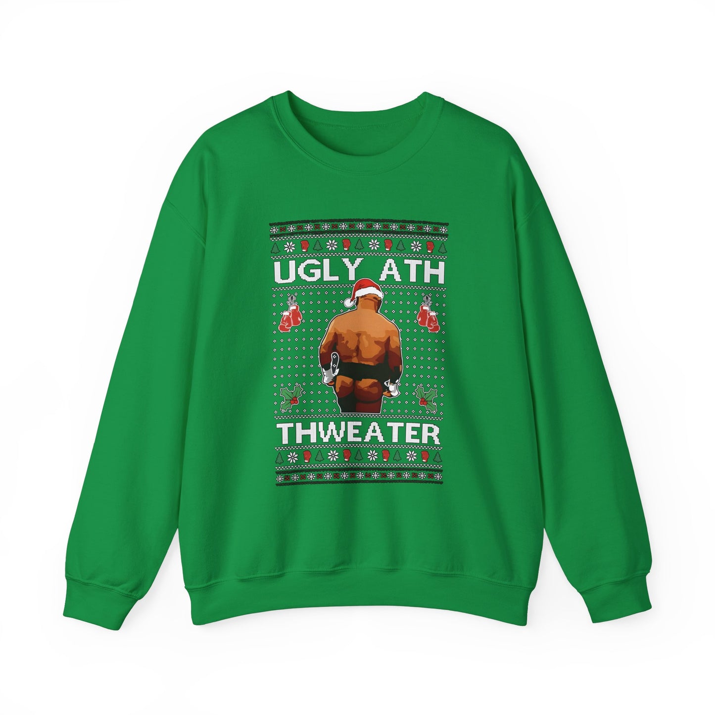 Mike Tyson Cheeks Christmas Sweater