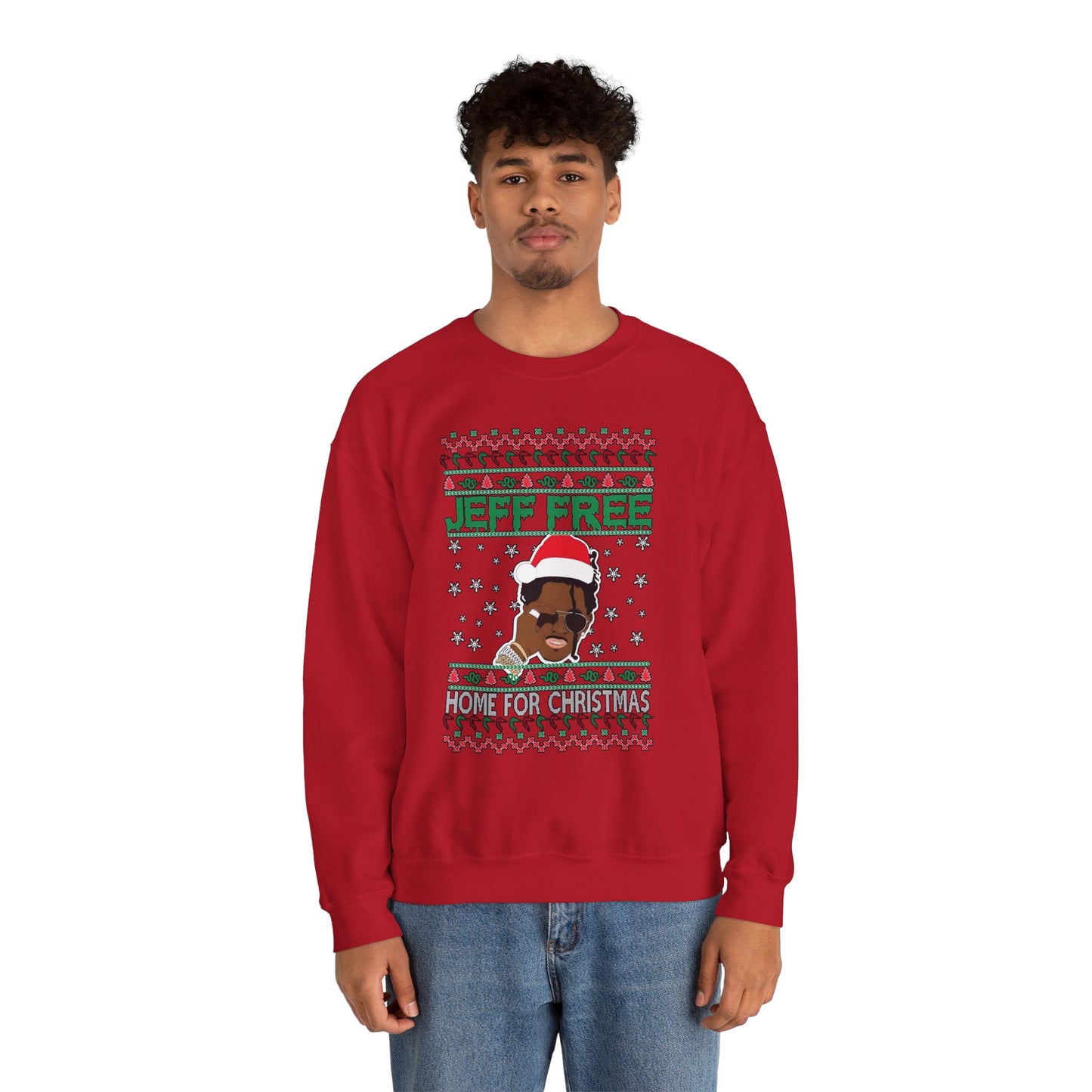 Free Jeff Christmas Sweater