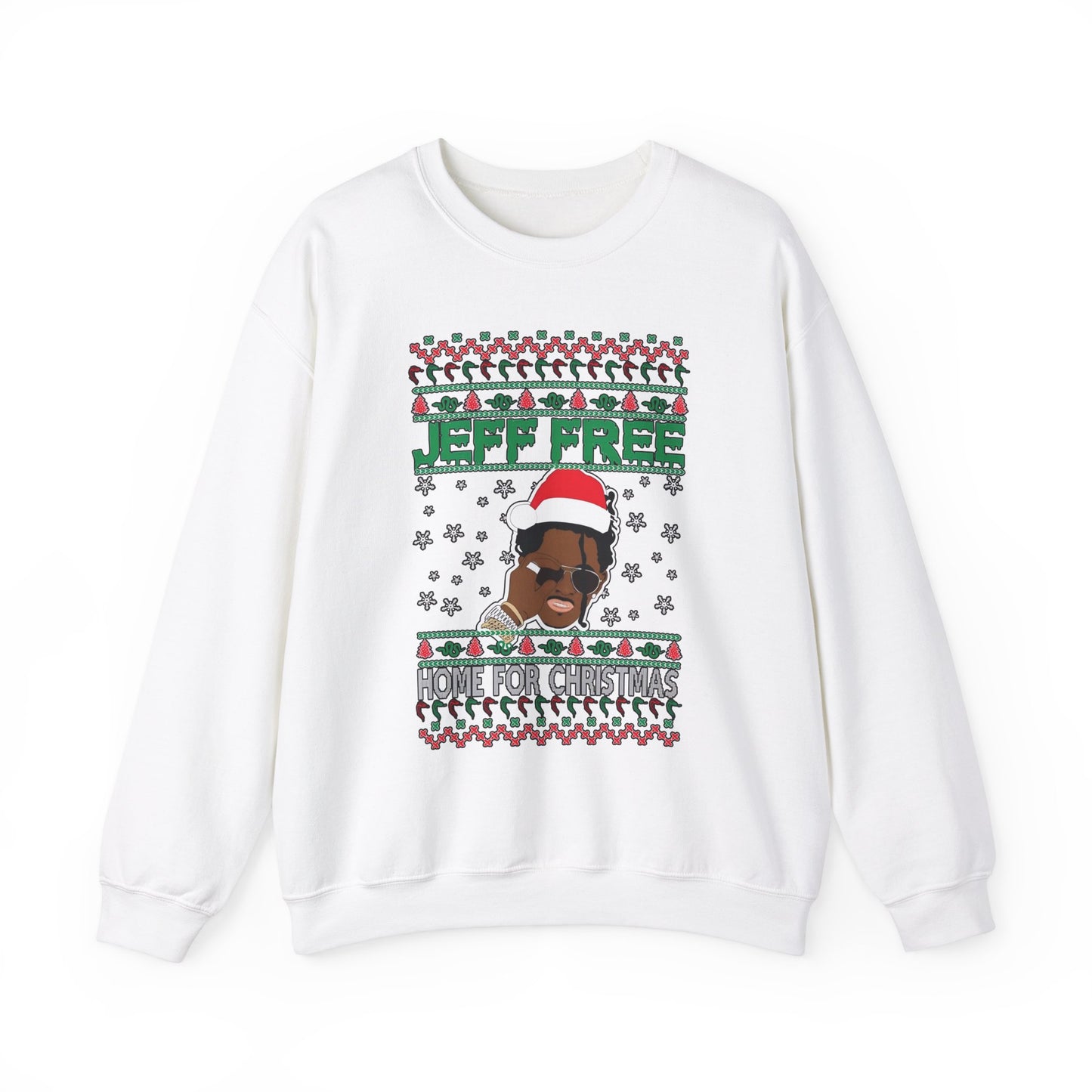 Free Jeff Christmas Sweater