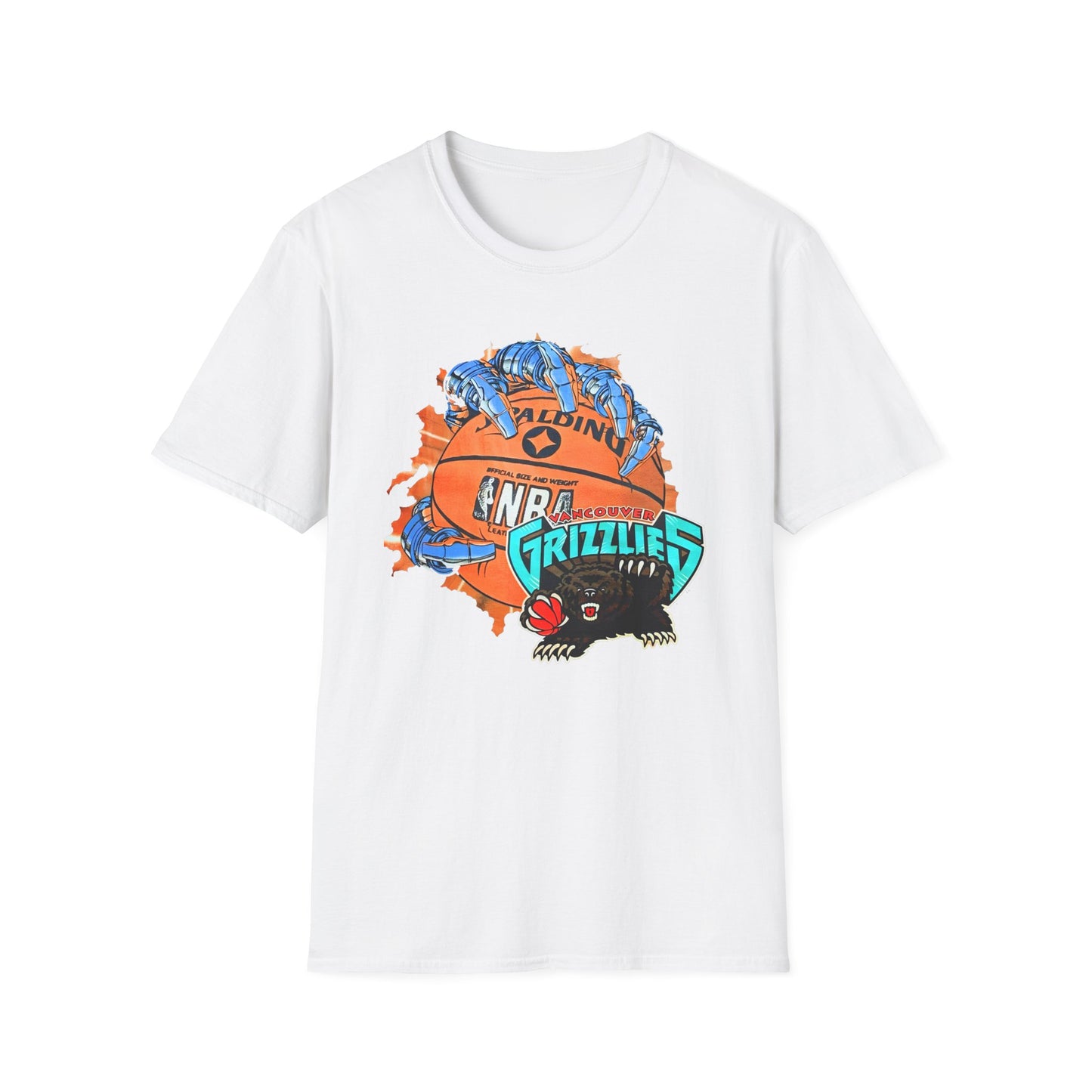 Vintage Vancouver Grizzlies Claw  T-Shirt