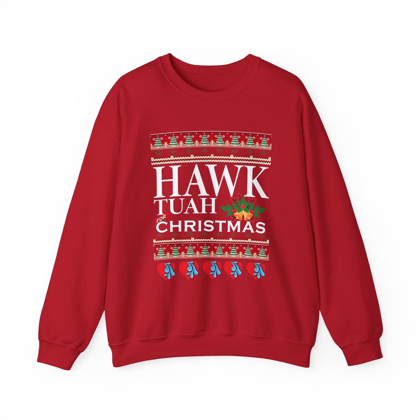 Hawk Tuah Christmas Sweater