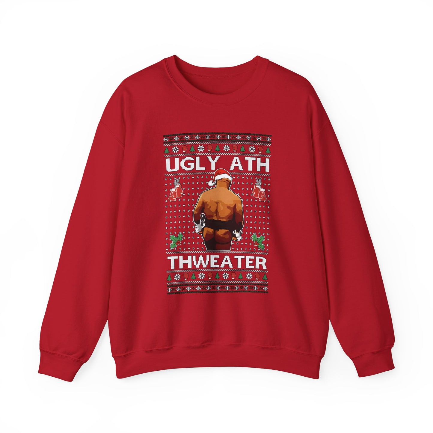 Mike Tyson Cheeks Christmas Sweater